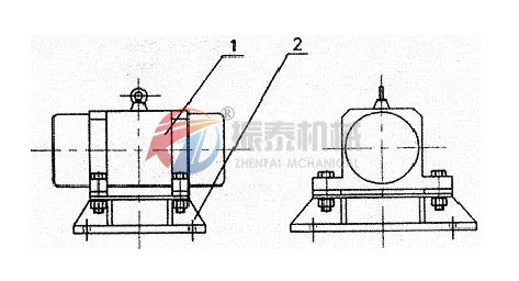 LZF仓壁振动器结构