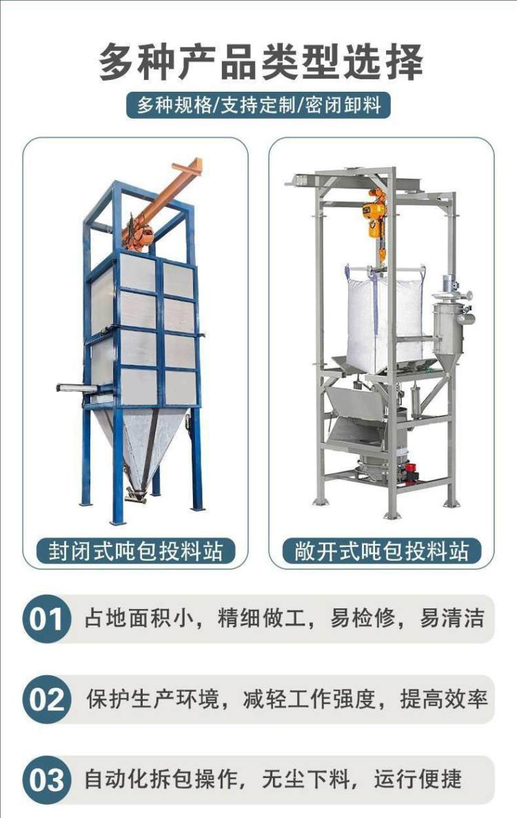 碳酸氢钠吨袋拆包机